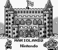 une photo d'Ã©cran de Super Mario Land 2 sur Nintendo Game Boy